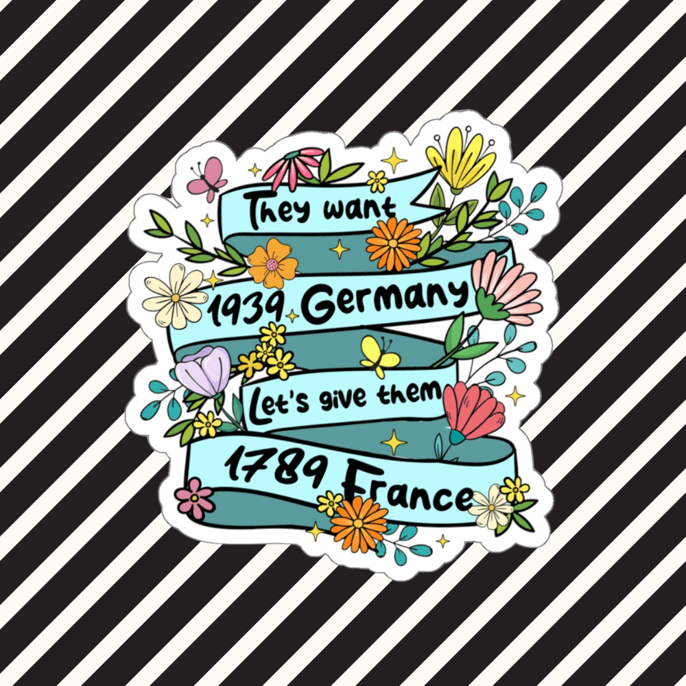 1789 france sticker - Resist Supply #