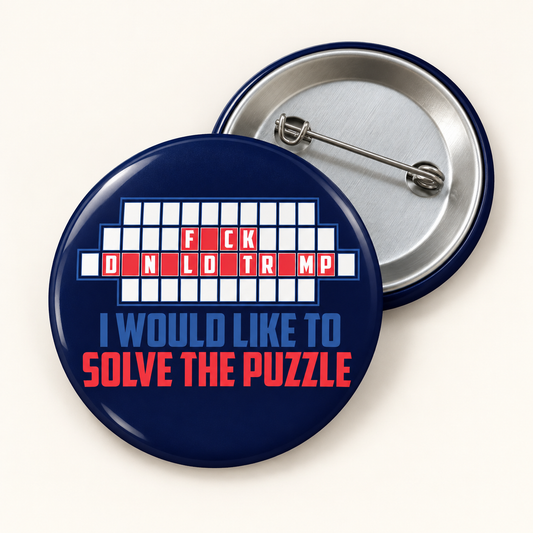 FDT Wheel of Fortune Pinback Button