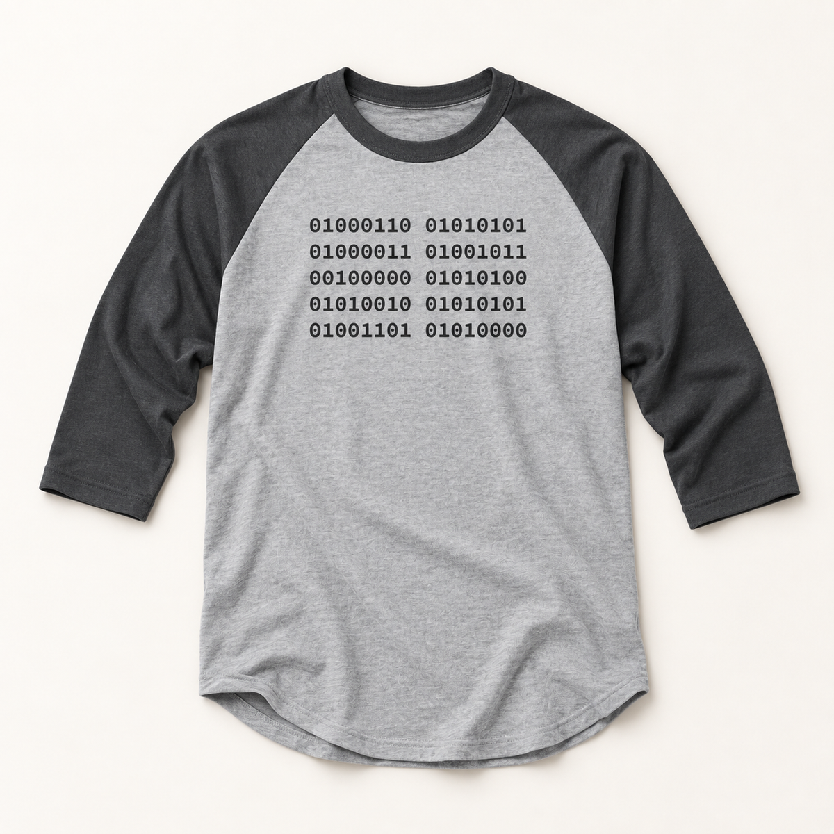 FDT Binary Code Raglan T-Shirt