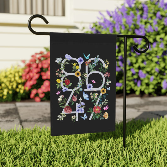8647 floral garden flag - Resist Supply #