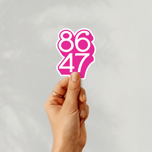 8647 sticker - Resist Supply #