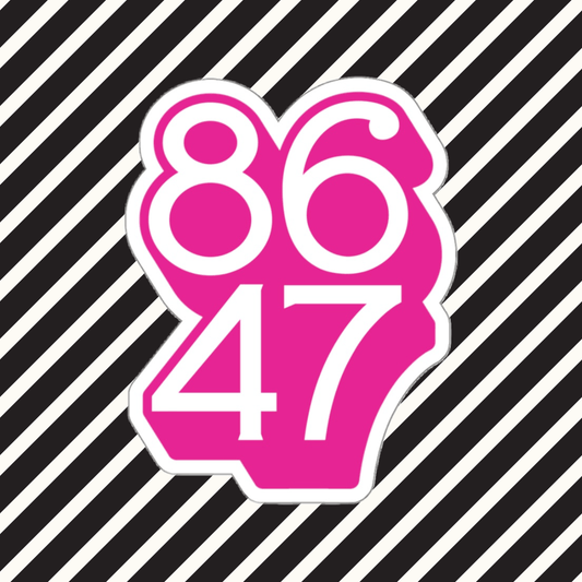 8647 sticker - Resist Supply #