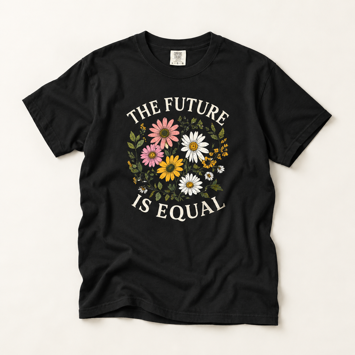 The Future Is Equal Floral T-Shirt
