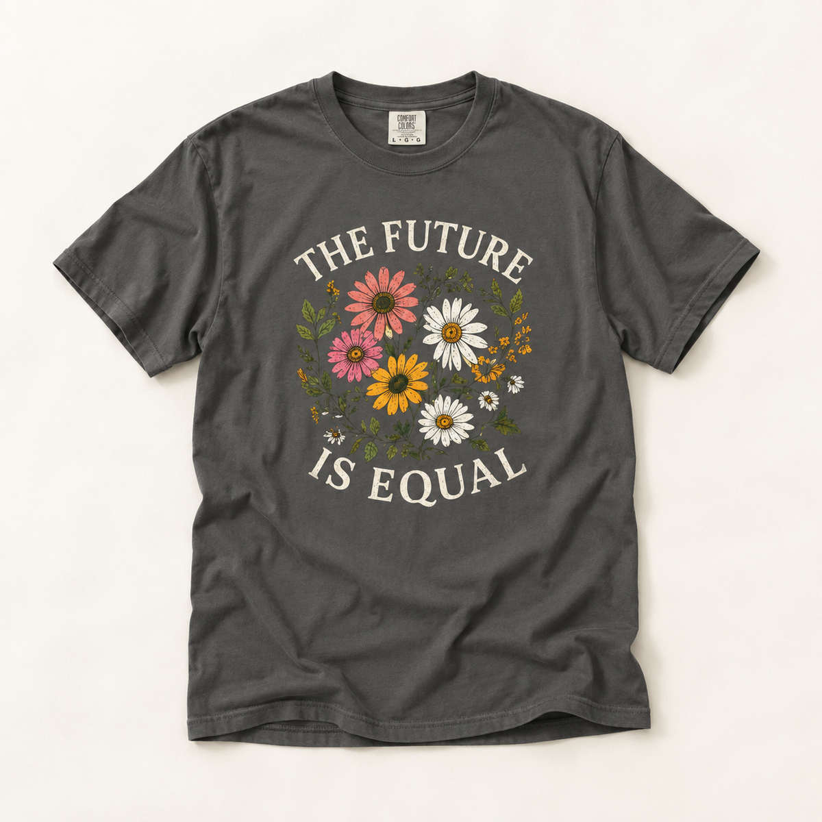 The Future Is Equal Floral T-Shirt