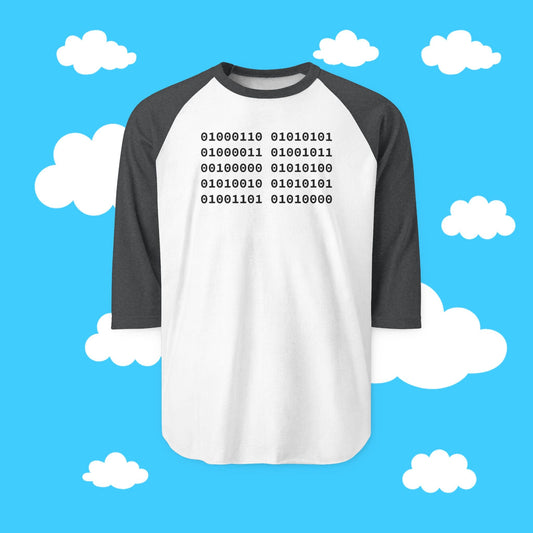 Binary Code for FDT Raglan Tee - Resist Supply #