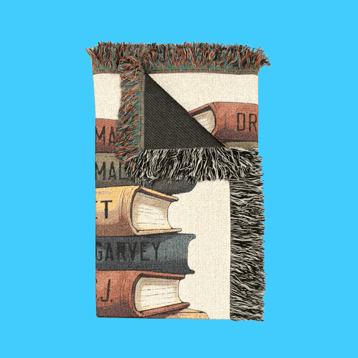 Black Leaders Book Stack Cozy Throw - Resist Supply
