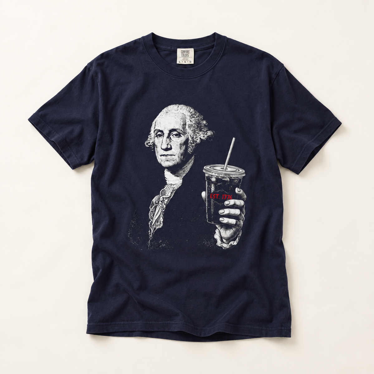 George Washington Iced Coffee T-Shirt