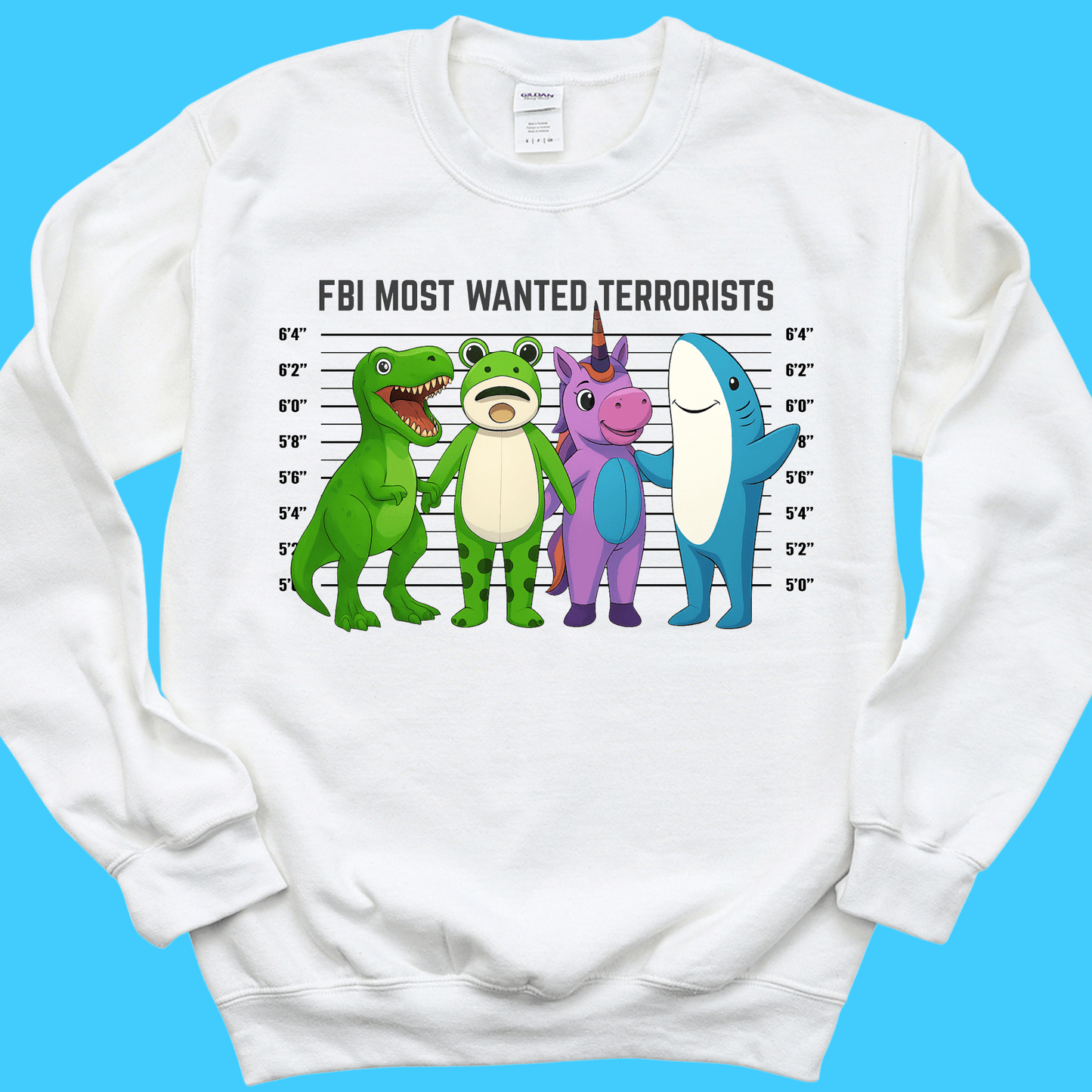 "FBI Most Wanted Terrorists" Mugshot Sweatshirt - Resist Supply