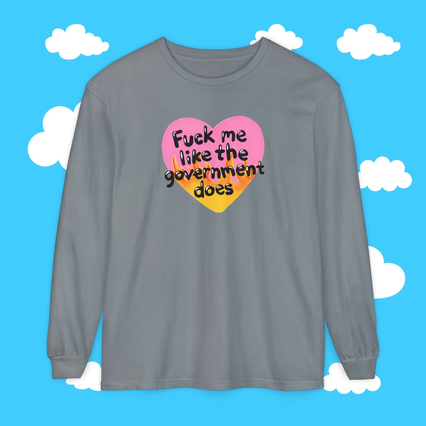 f*ck me like my government does long sleeve tee - Resist Supply #