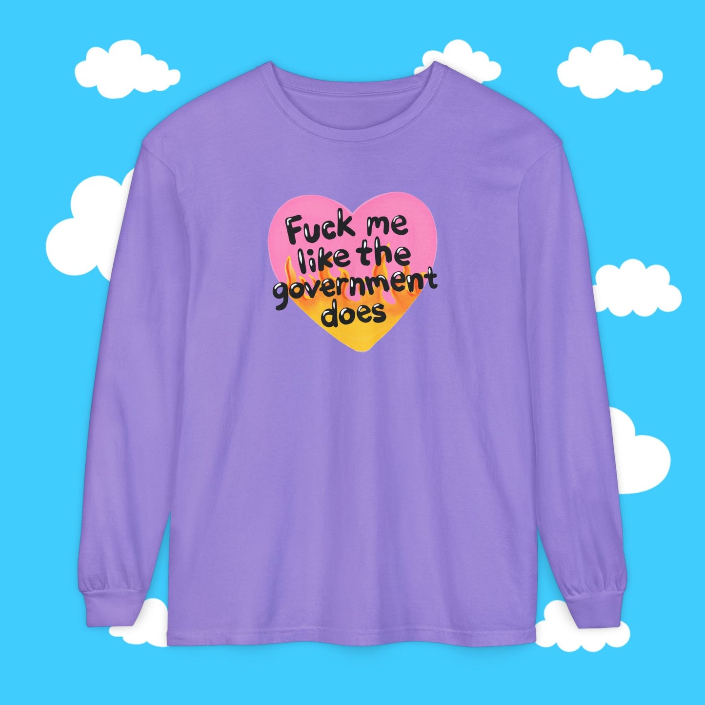 f*ck me like my government does long sleeve tee - Resist Supply #