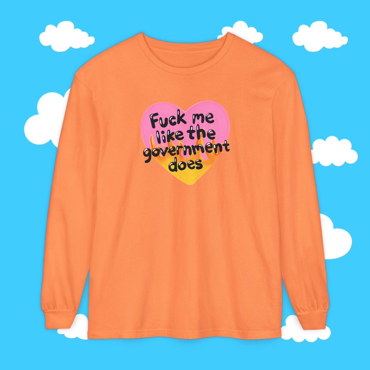 f*ck me like my government does long sleeve tee - Resist Supply #