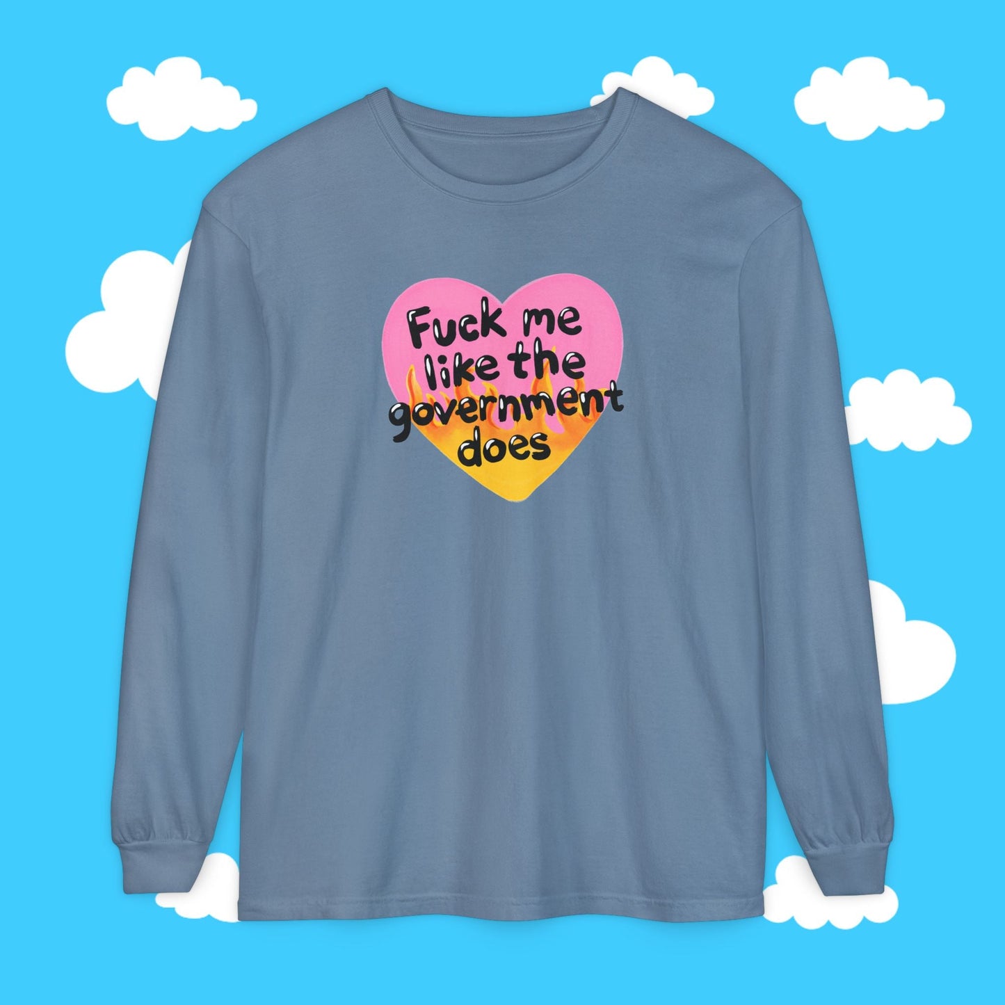 f*ck me like my government does long sleeve tee - Resist Supply #