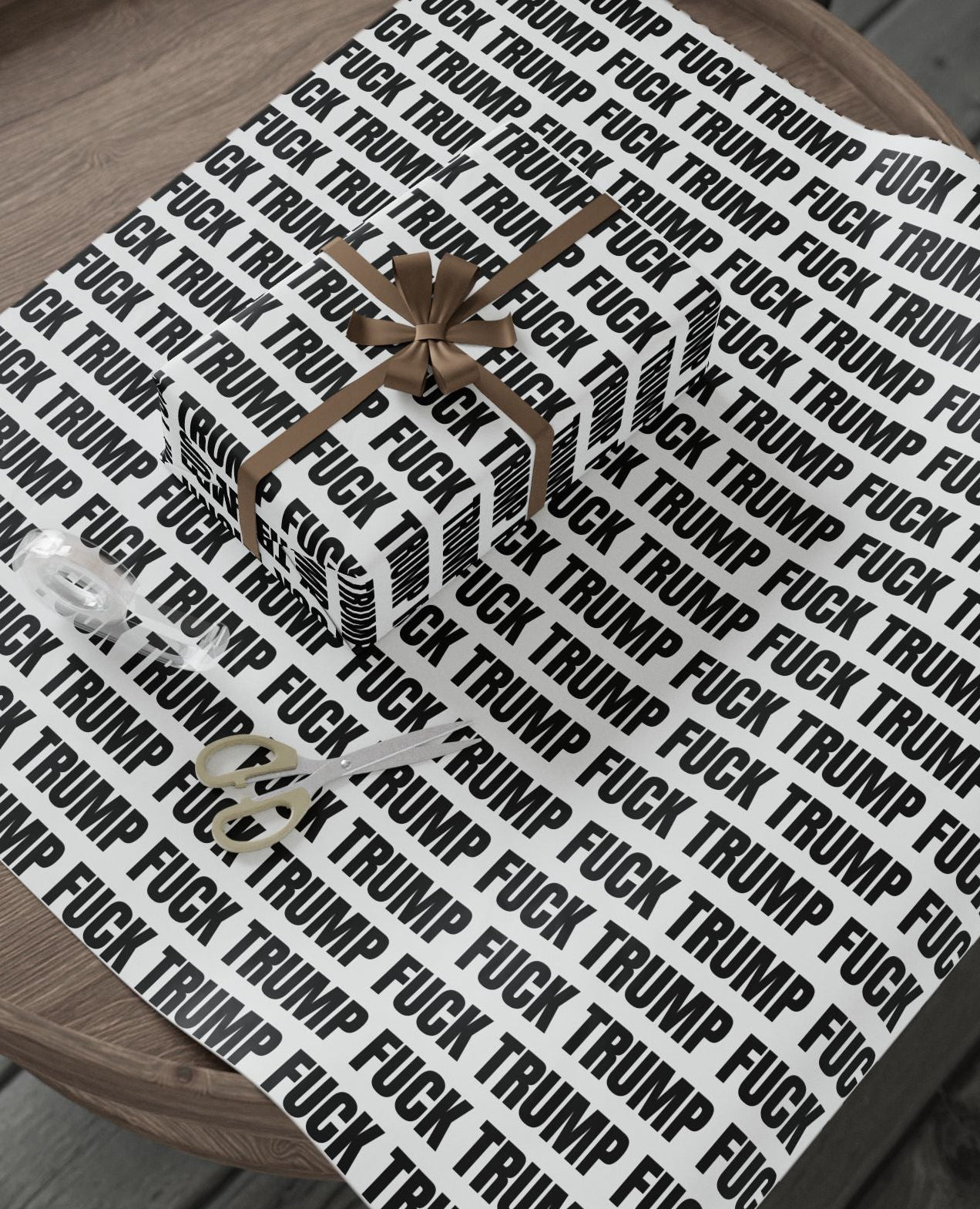 F*CK TRUMP Political Wrapping Paper - Resist Supply