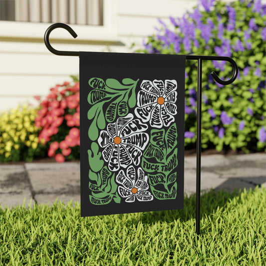 FDT floral garden flag - Resist Supply #