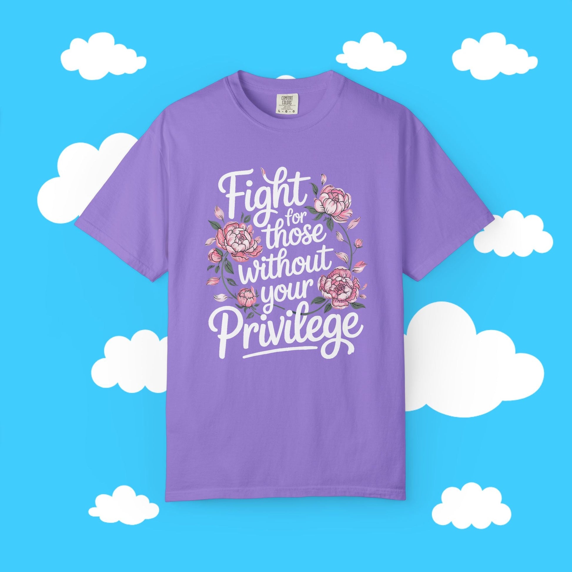 floral fight for those without your privilege - Resist Supply #