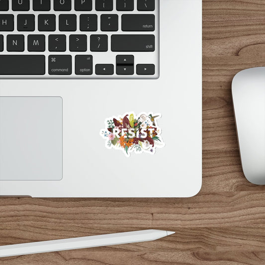 floral resist sticker - Resist Supply #