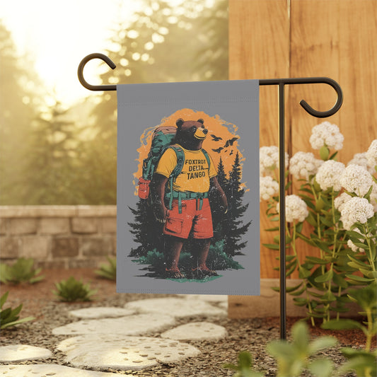 fotrot delta tango bear garden flag - Resist Supply #