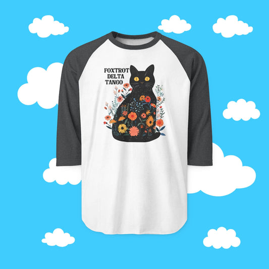 Foxtrot Delta Tango Kitty Raglan Tee - Resist Supply #