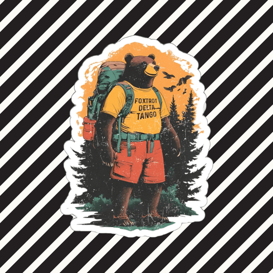 foxtrot tango delta sticker - Resist Supply #