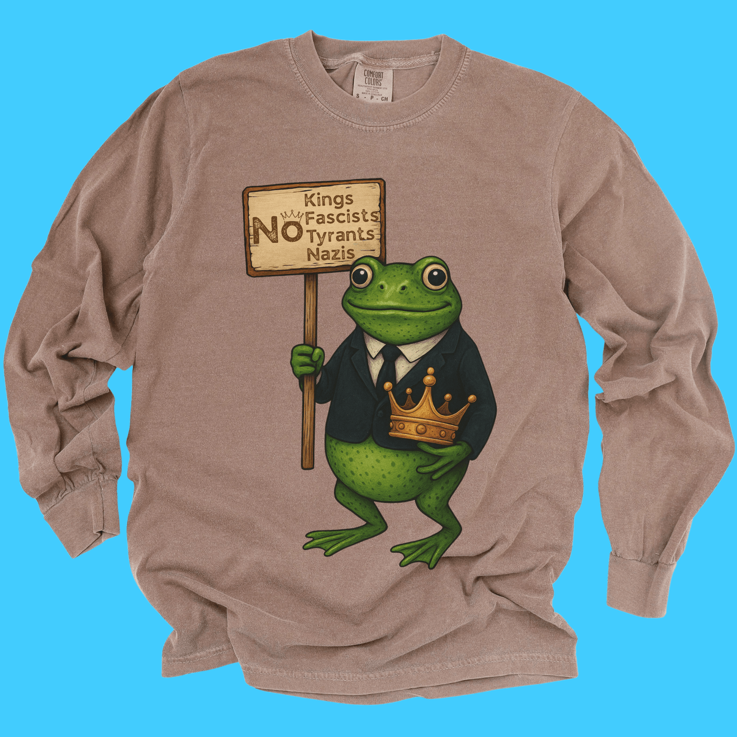 Frog Protest Long Sleeve Tee - Resist Supply