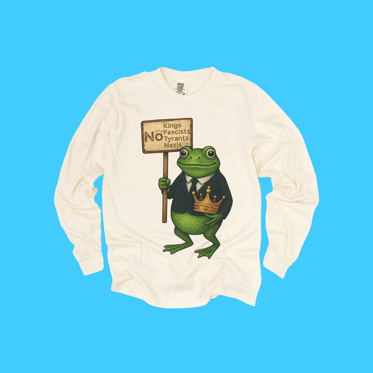 Frog Protest Long Sleeve Tee - Resist Supply