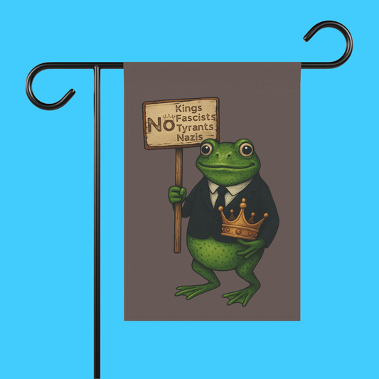 Frog Resistance Garden Flag - Resist Supply