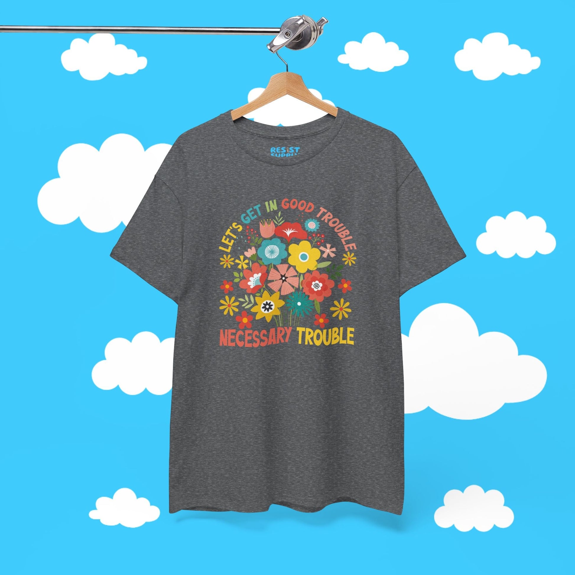 Get In Good Trouble - Necessary Trouble - John Lewis - Resist Supply #