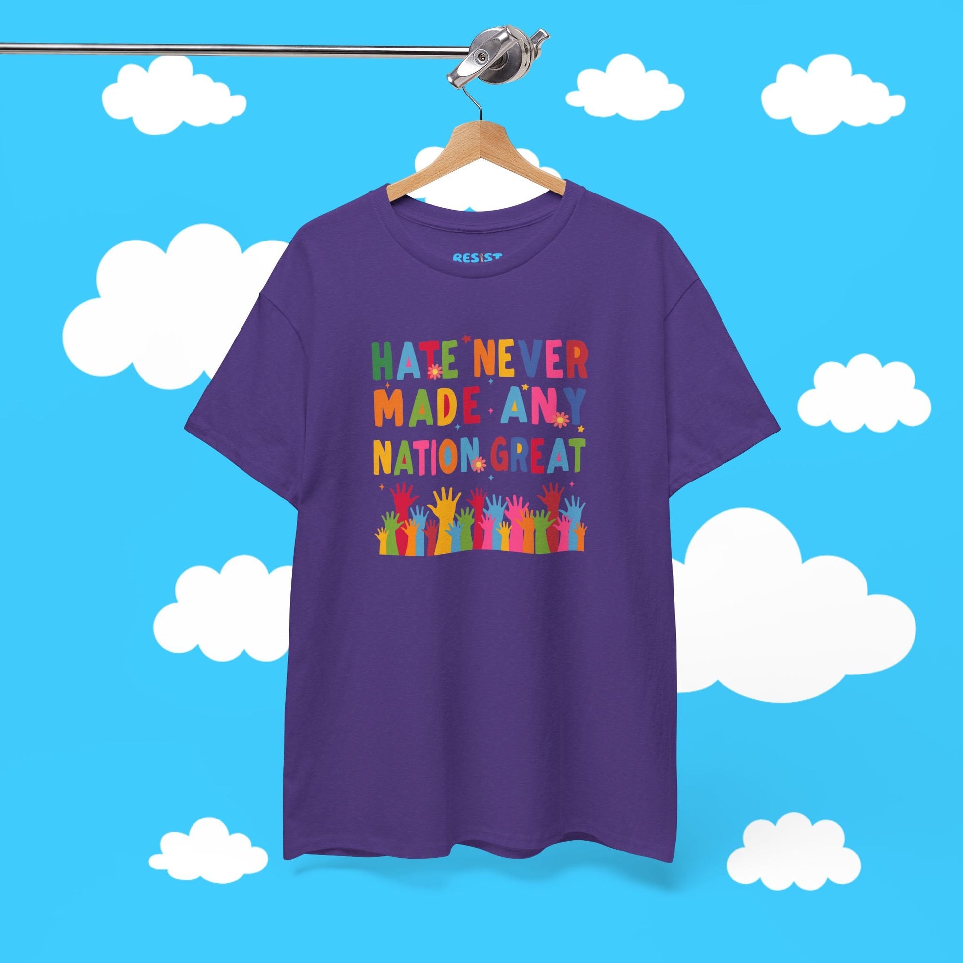 Hate Never Made Any Nation Great Tee - Resist Supply #