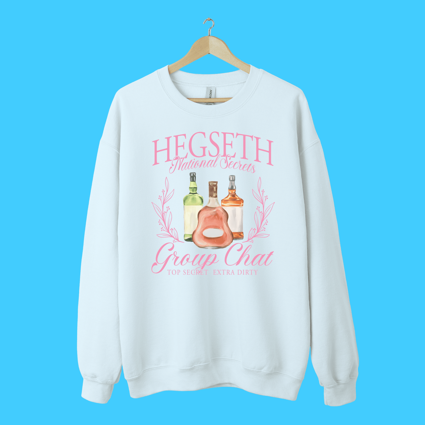 Hegseth Group Chat Sweatshirt - Resist Supply