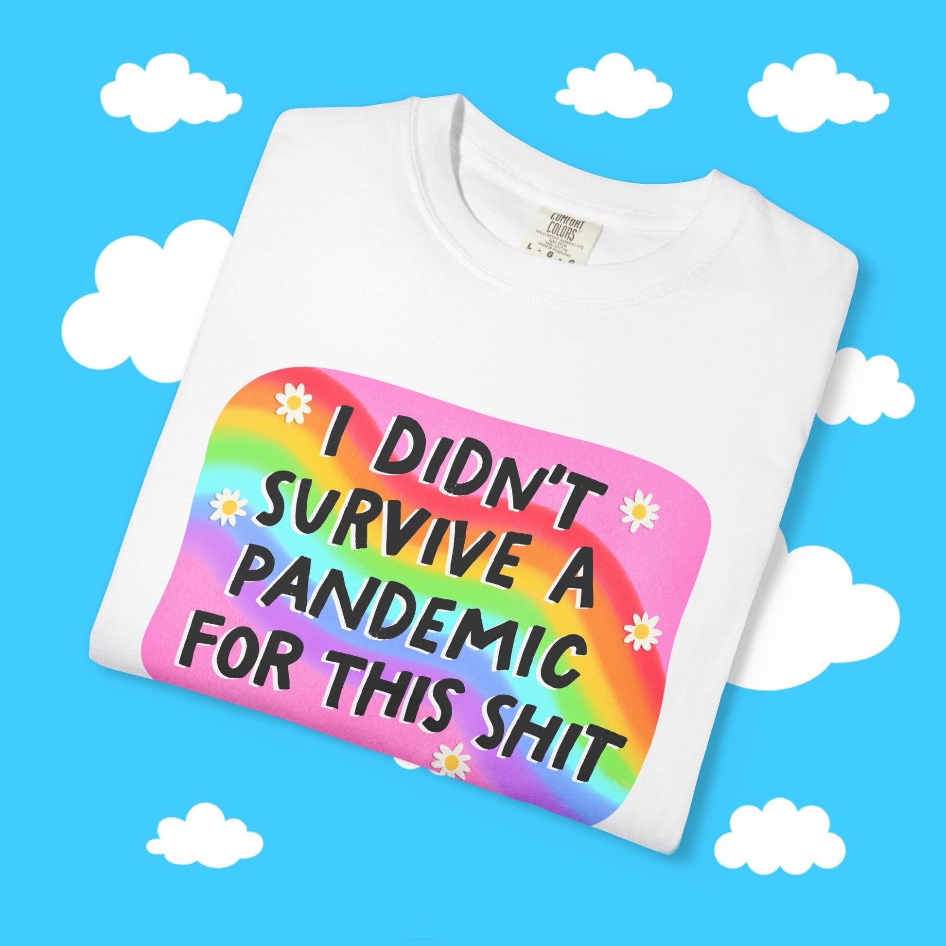 I didn't survive the pandemic for this boxy tee - Resist Supply #