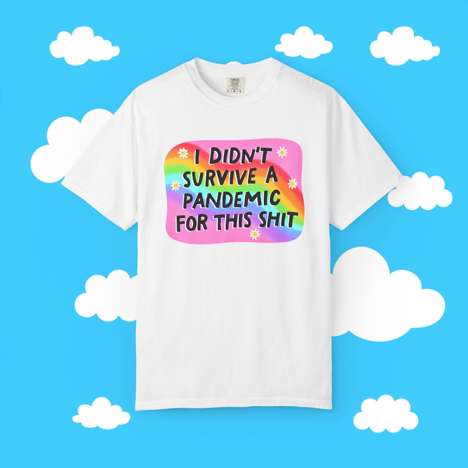 I didn't survive the pandemic for this boxy tee - Resist Supply #