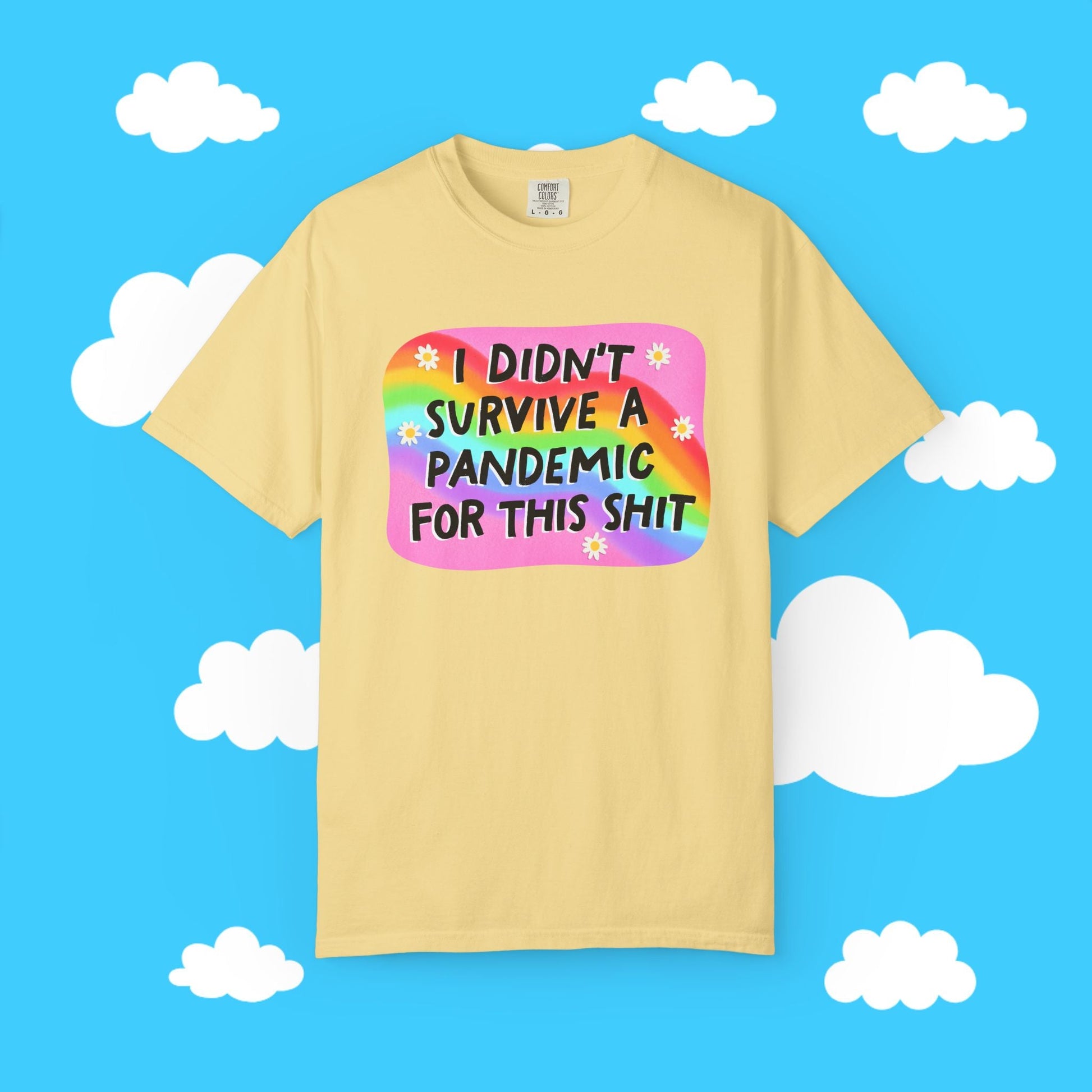 I didn't survive the pandemic for this boxy tee - Resist Supply #