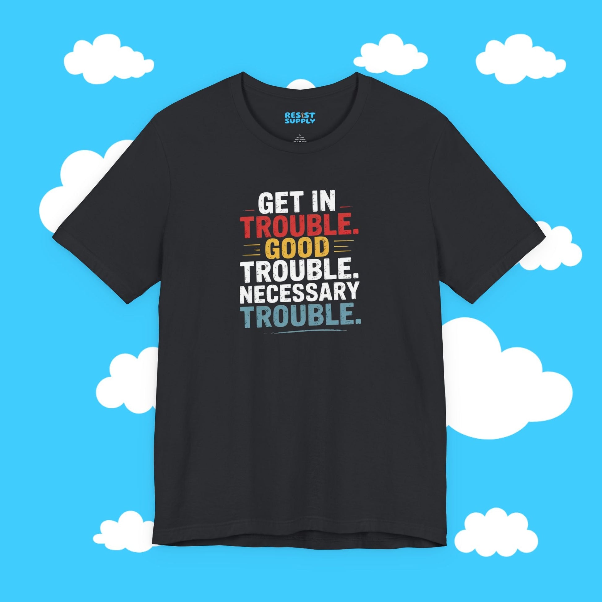 John Lewis Good Trouble Tee - Resist Supply #