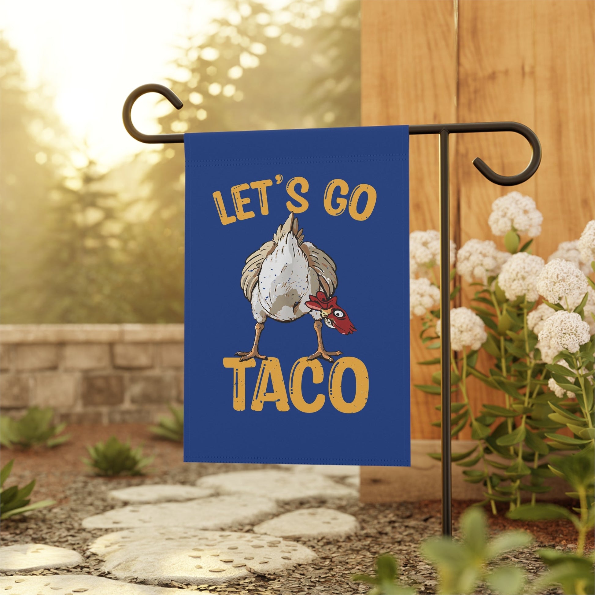 Let's Go Taco Garden Flag - Resist Supply #