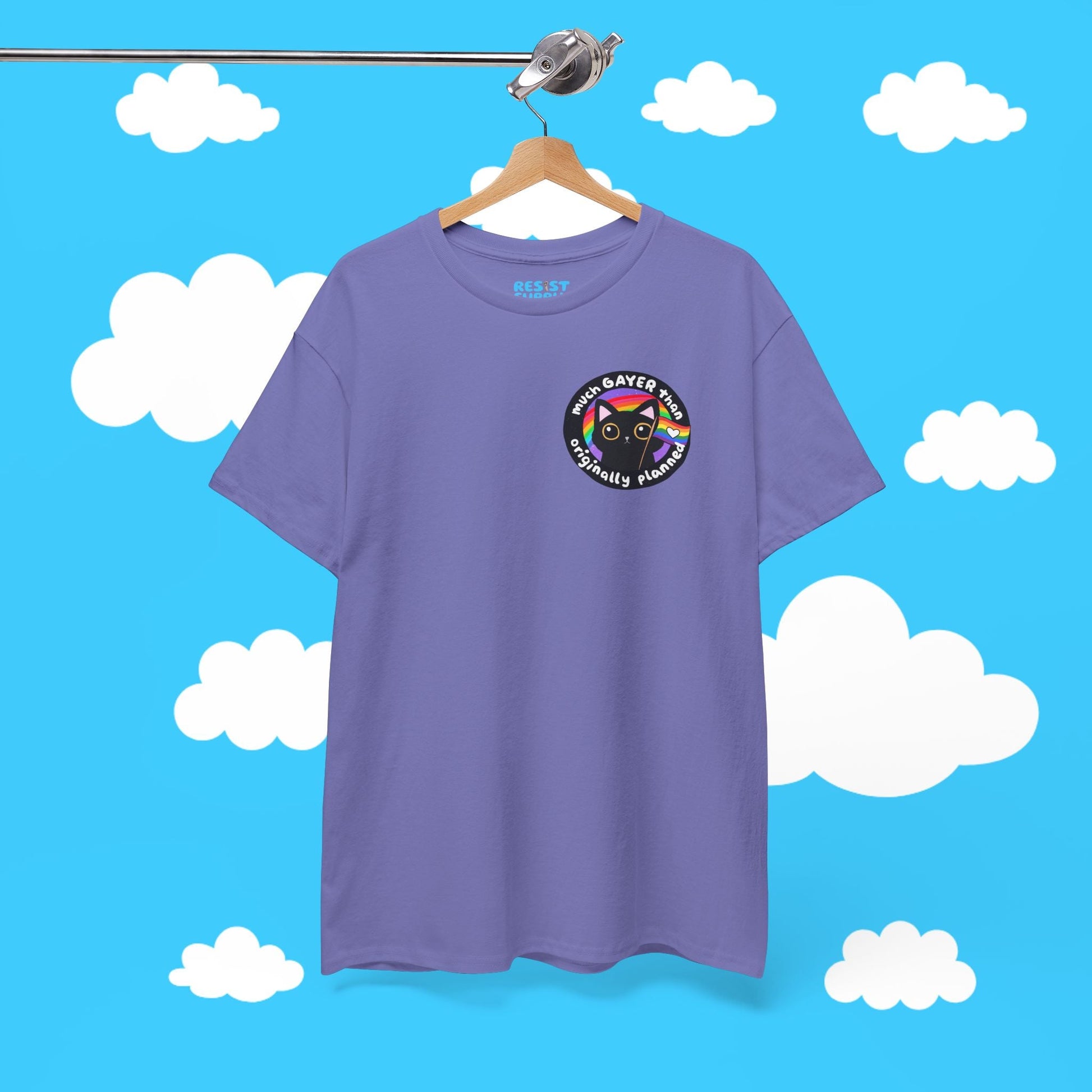 Much Gayer Than Originally Planned Tee - Resist Supply #