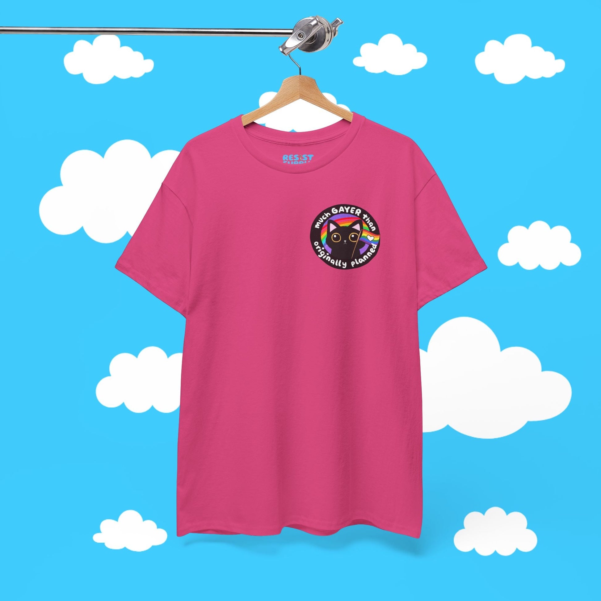 Much Gayer Than Originally Planned Tee - Resist Supply #