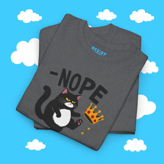 No Kings Cat Edition Tee - Resist Supply #