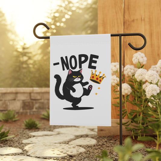 No Kings Kitty Style Garden Flag - Resist Supply #