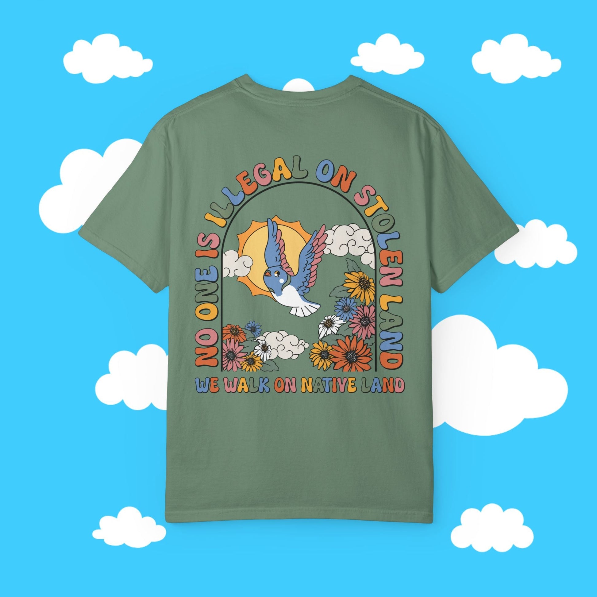 no one is illegal on stolen land - Resist Supply #