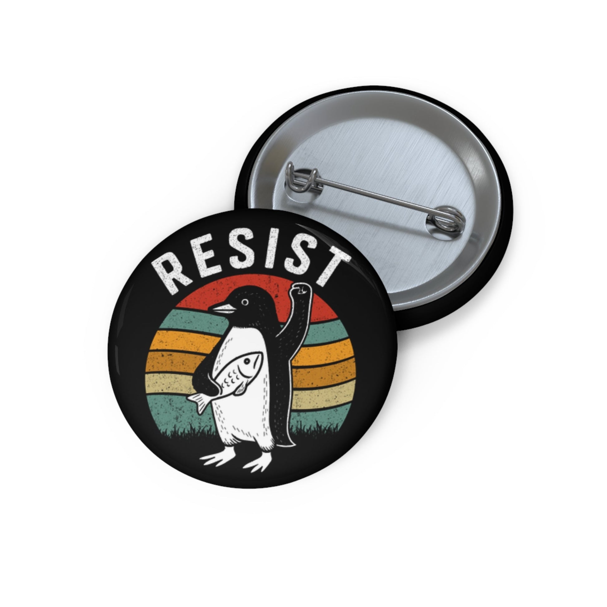 penguin resistance button - Resist Supply #