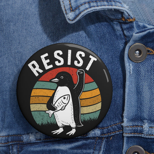 penguin resistance button - Resist Supply #