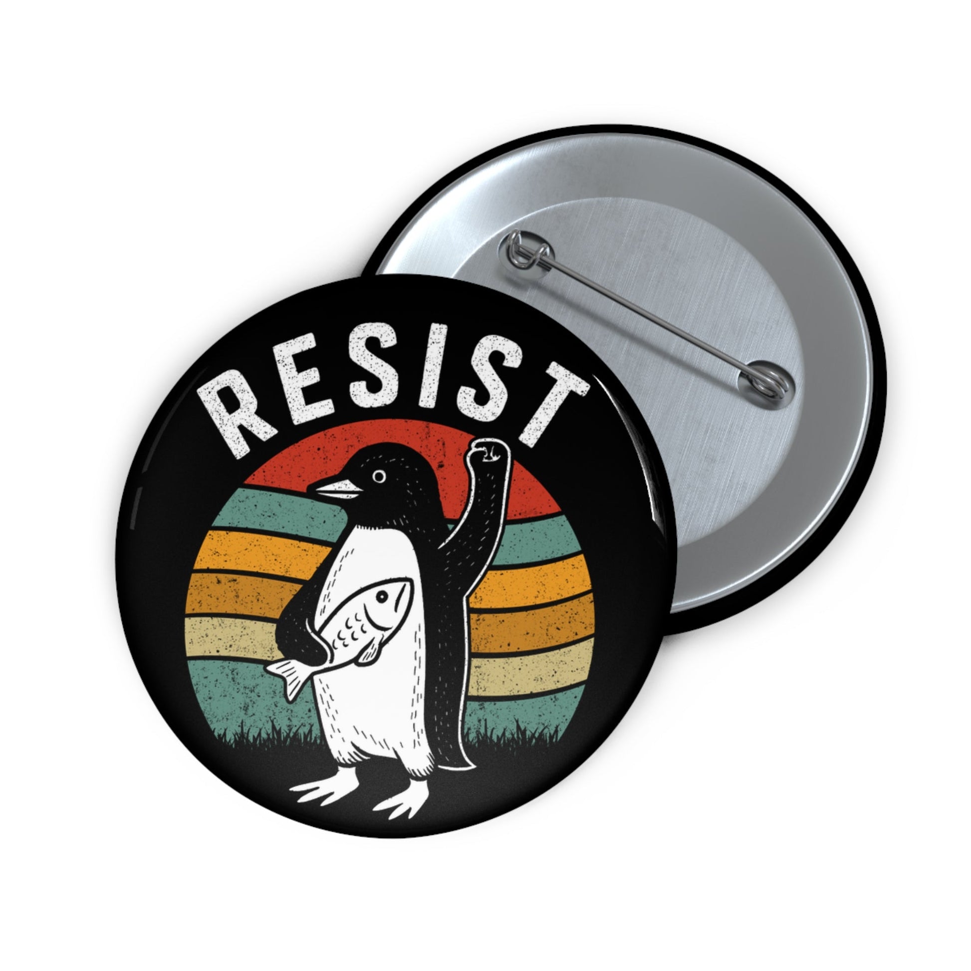 penguin resistance button - Resist Supply #