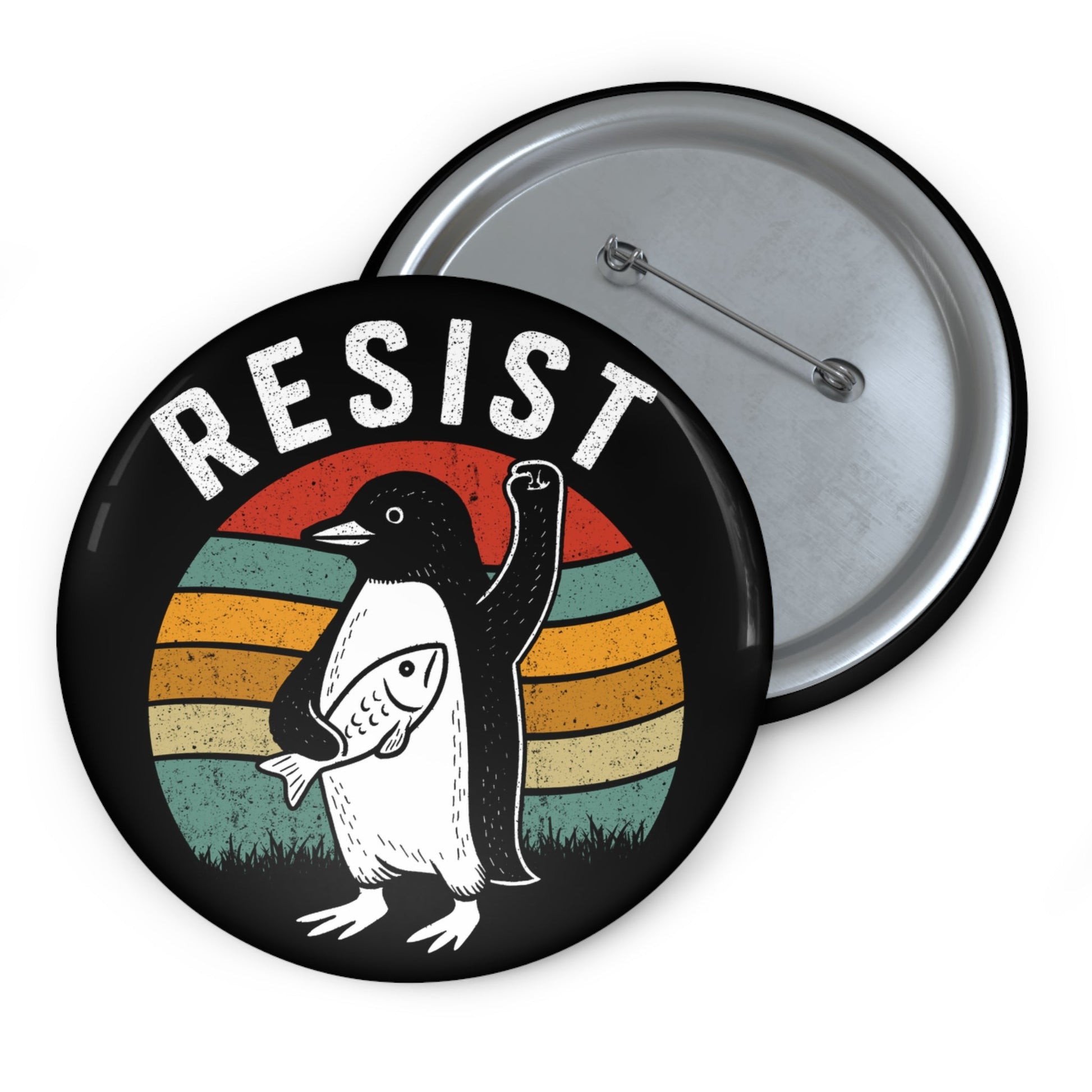 penguin resistance button - Resist Supply #