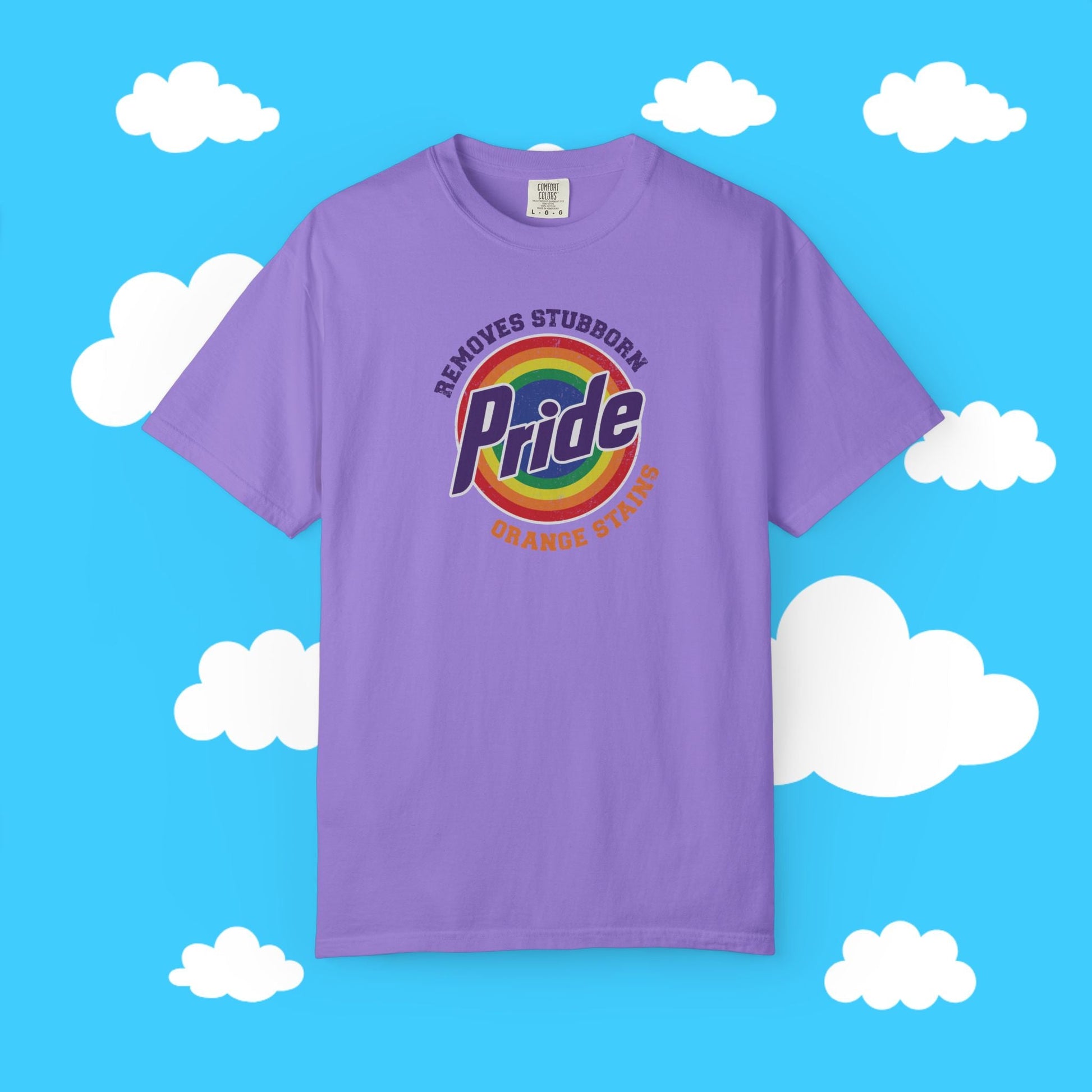 Pride Removes Stubborn Orange Stains - Resist Supply #