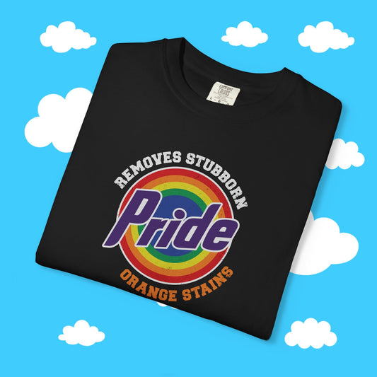 Pride Removes Stubborn Orange Stains - Resist Supply #