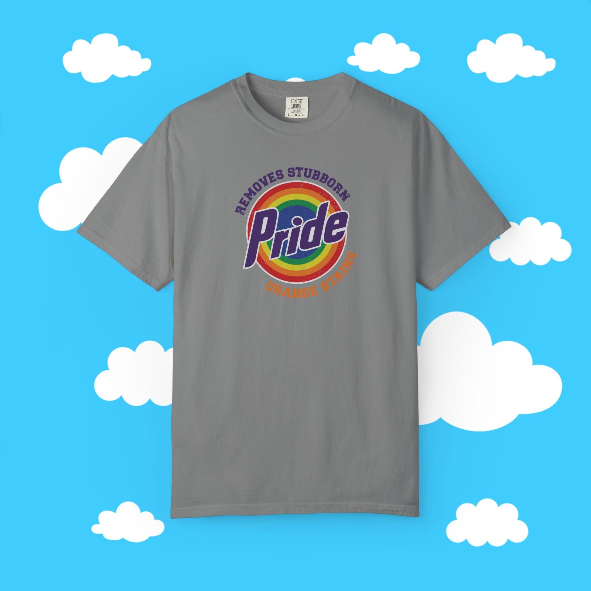 Pride Removes Stubborn Orange Stains - Resist Supply #