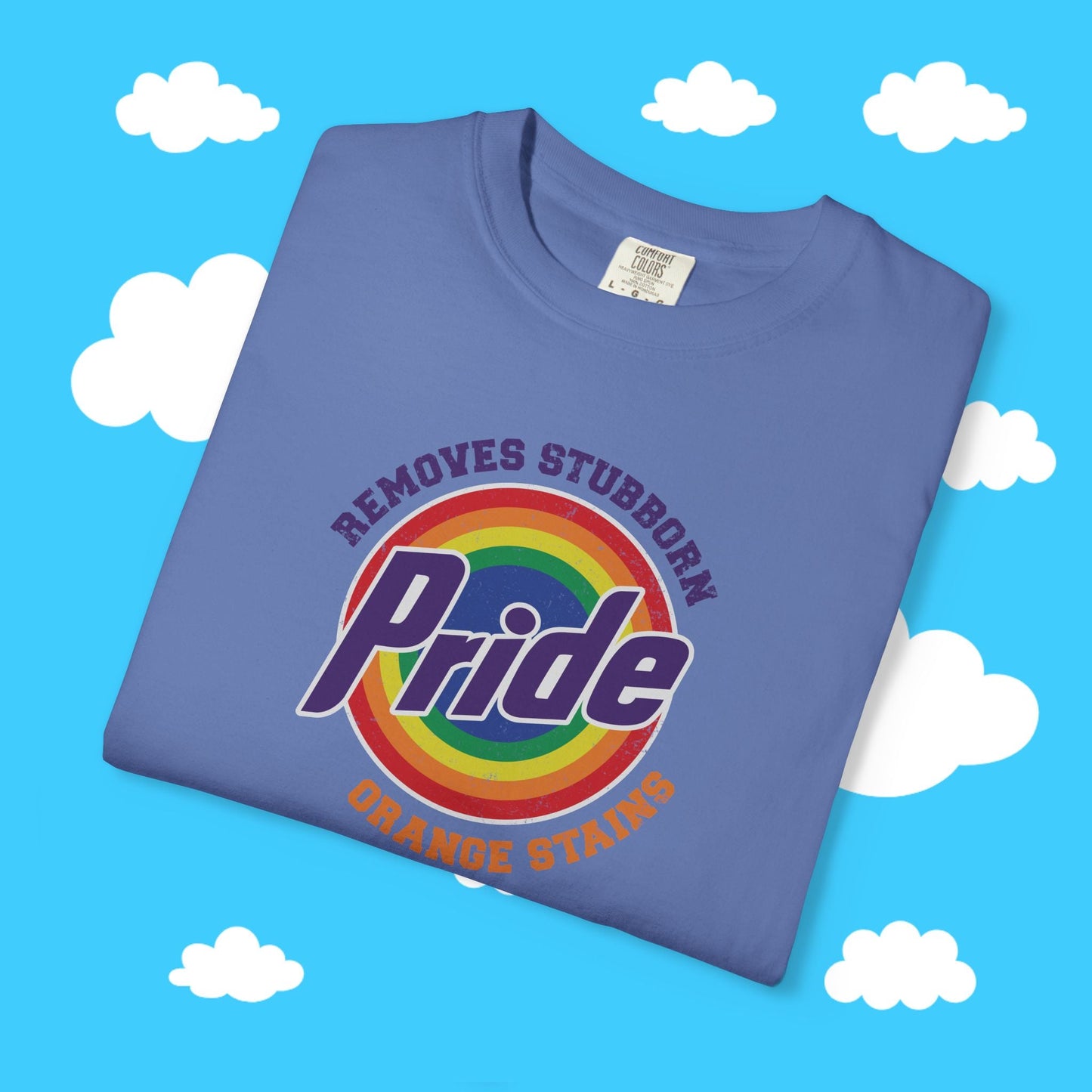 Pride Removes Stubborn Orange Stains - Resist Supply #