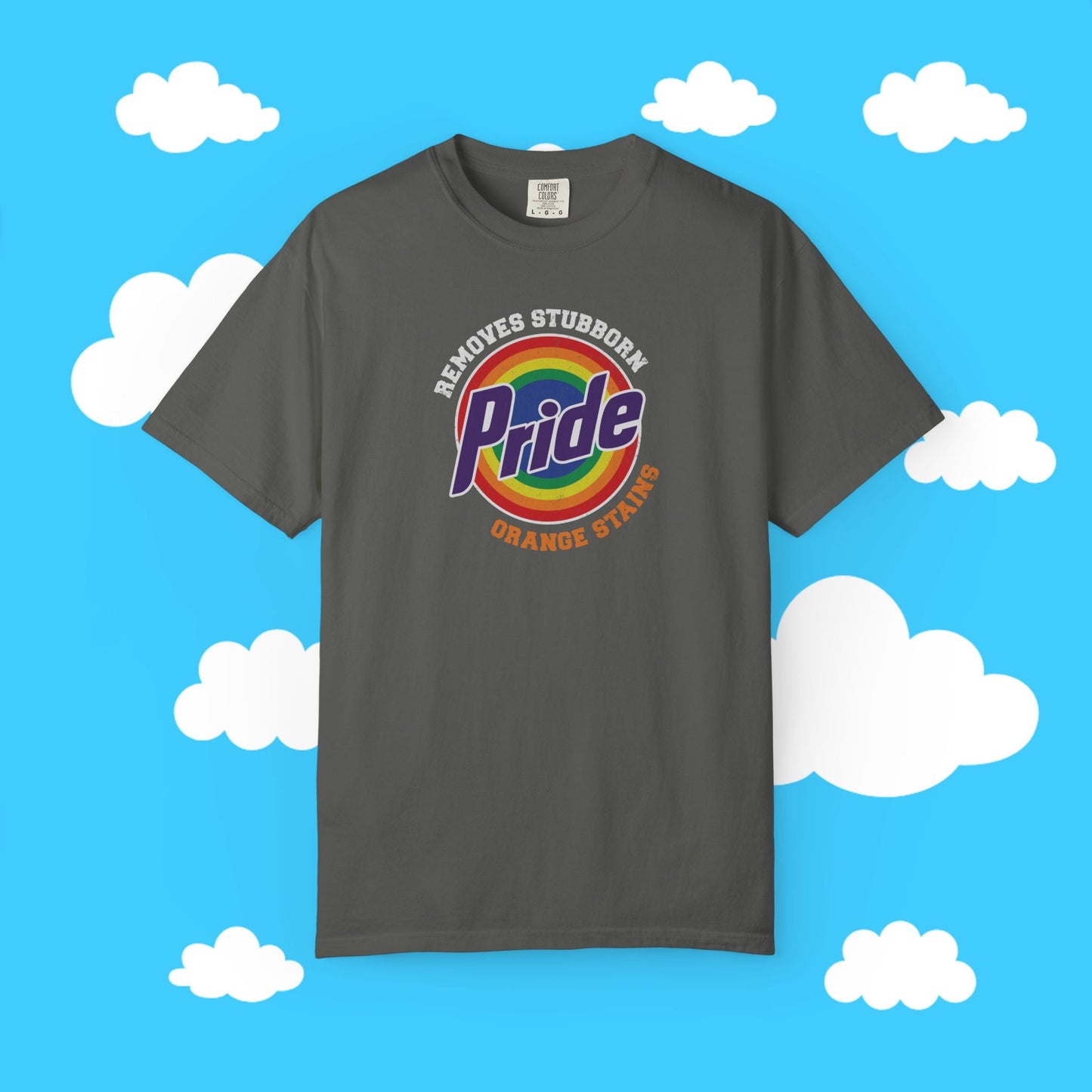 Pride Removes Stubborn Orange Stains - Resist Supply #