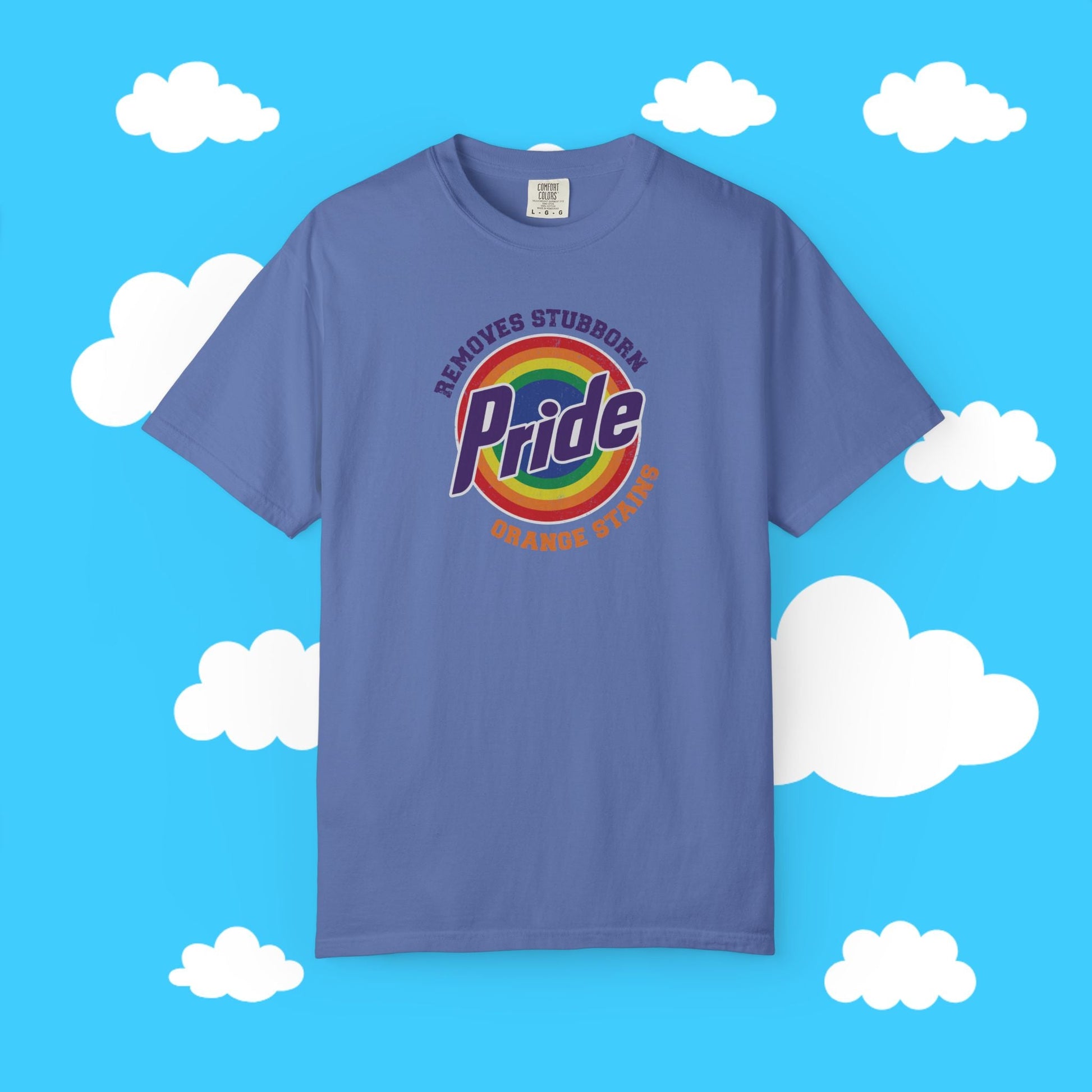 Pride Removes Stubborn Orange Stains - Resist Supply #