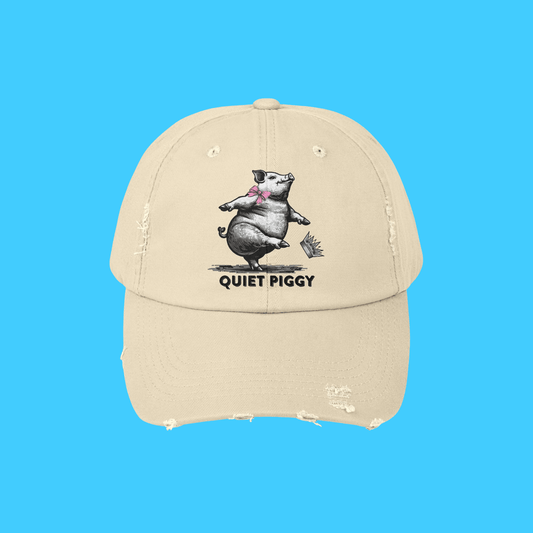 Quiet Piggy Baseball Hat - Resist Supply